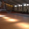 Interno della chiesa San Ponziano senza banchi