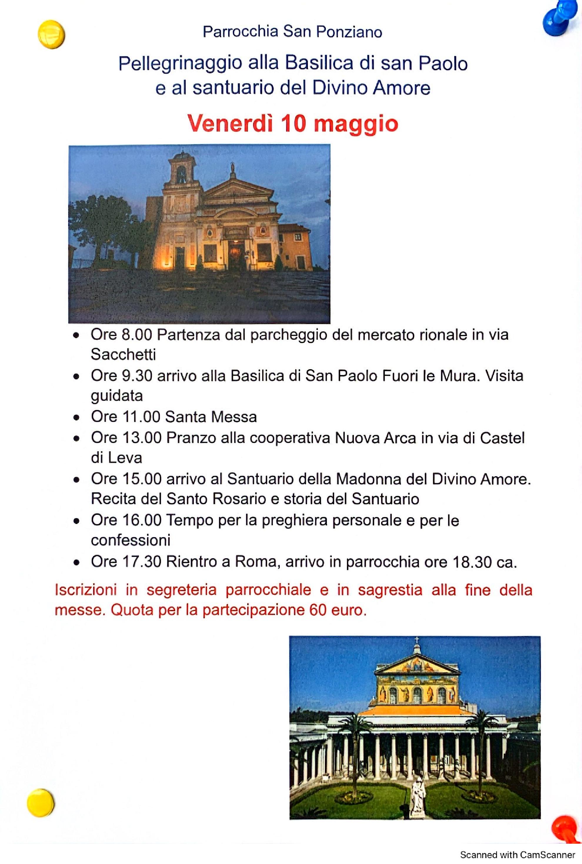 Locandina Pellegrinaggio